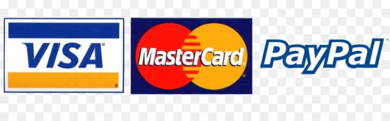 all type of payment (visa, Mastercard and PayPal) accepted